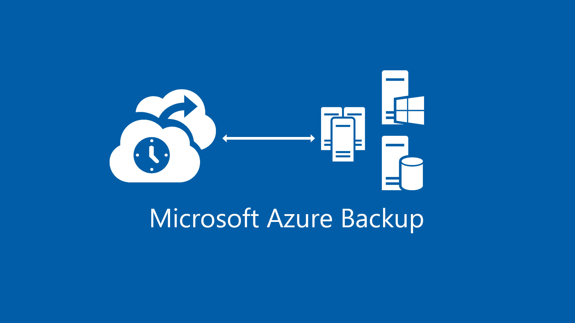 Dịch vụ Azure Backup là gì? 4 Azure Backup