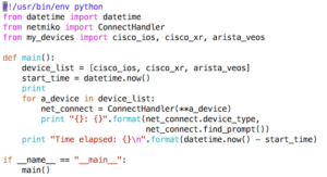network automation with python2