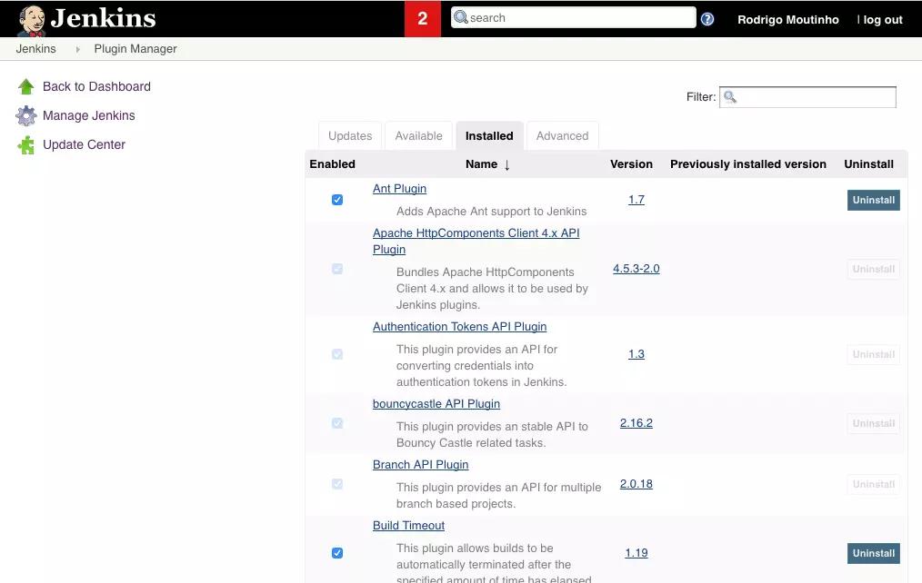 jenkins plugins