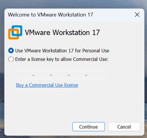 VMware Workstation 17 Pro free