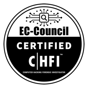 Credly CHFI Badge