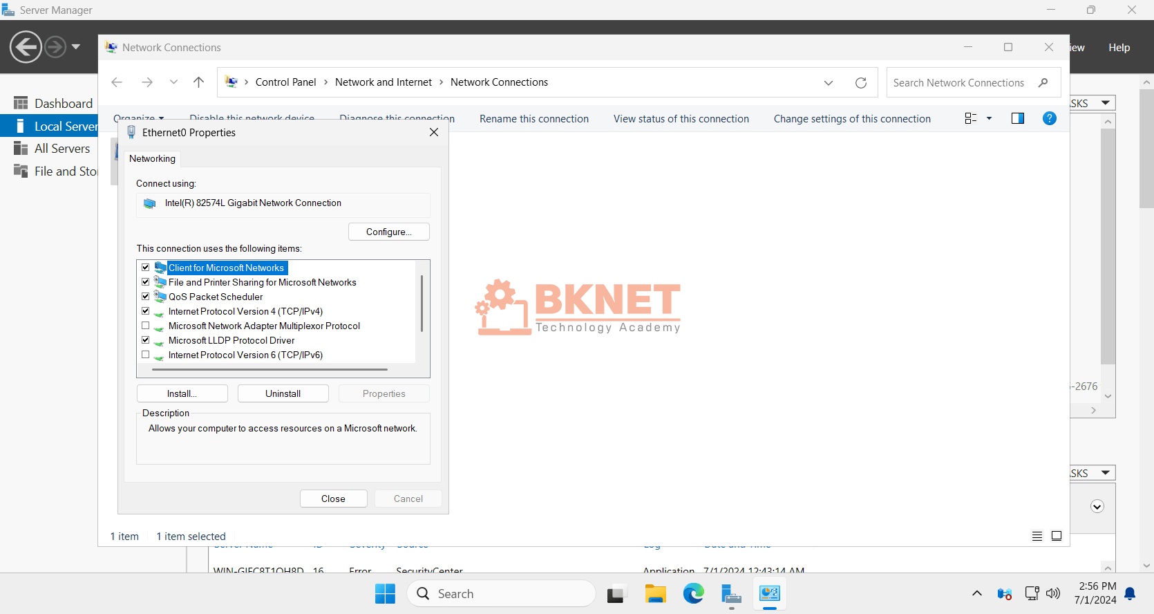 cau hinh sau khi cai dat windows server 2025 18
